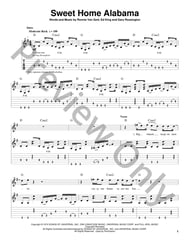 Sweet Home Alabama Guitar and Fretted sheet music cover